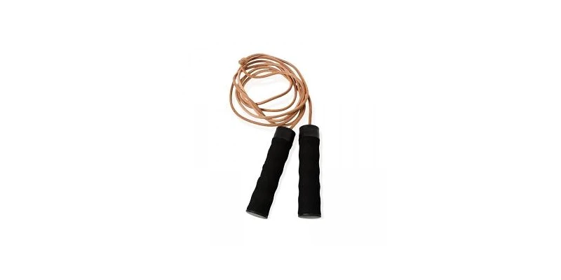 InSportLine Leather Bearing Skipping Rope 275cm